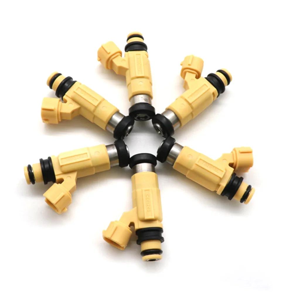 6pcs/lot New Fuel Injectors Nozzle For Yamaha F200-F225 outboard 2002-2012 CDH240 69J-13761-00 69J137610000 69J-13761-00-00 6pcs